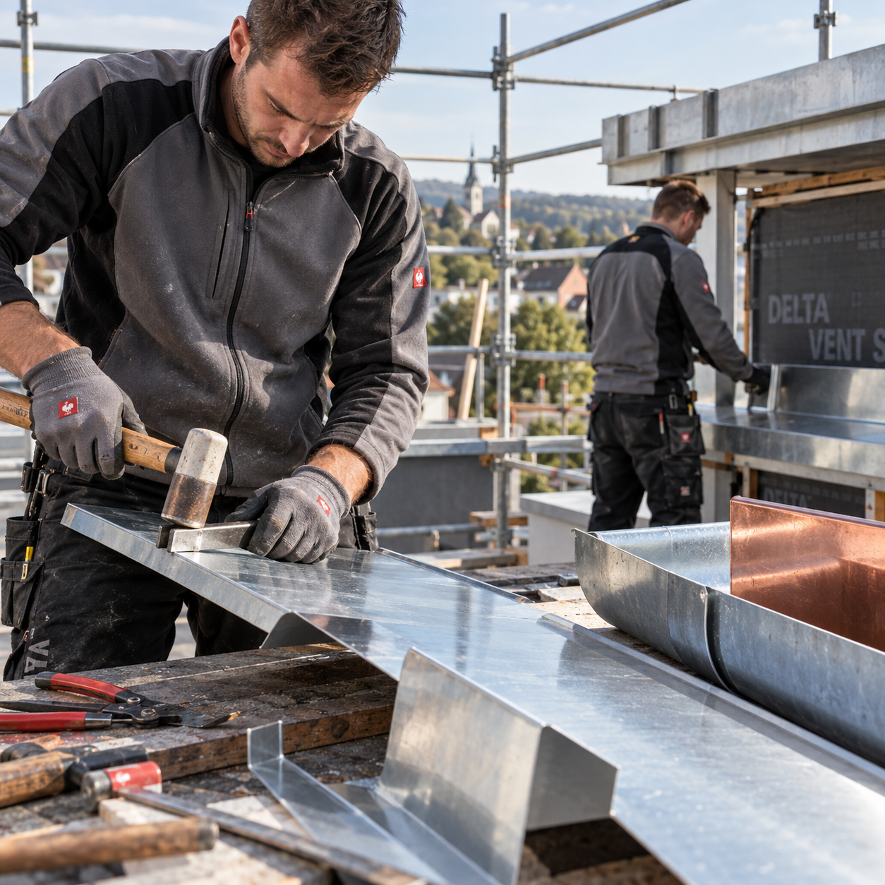 Bauklempnerarbeiten der Walter Spille GmbH in Essen Oldenburg